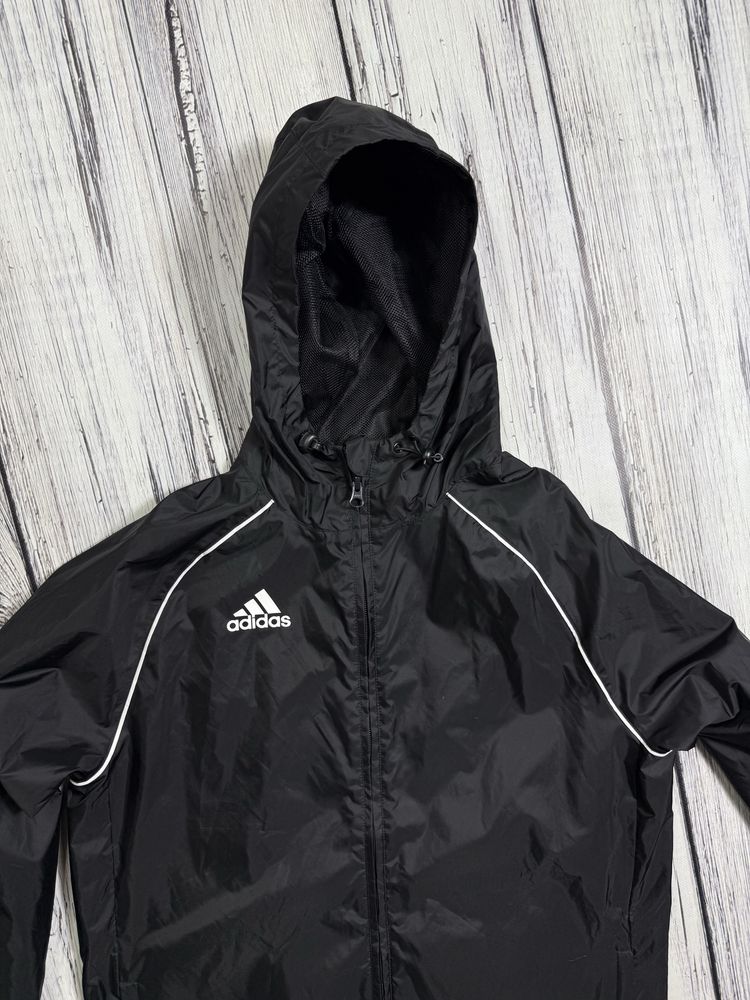 Adidas дождевик ветровка оригинал чёрный размер M