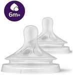 Smoczki Philips Avent do KASZKI silikonowe SCY966 Natural 6m+ 2 szt.