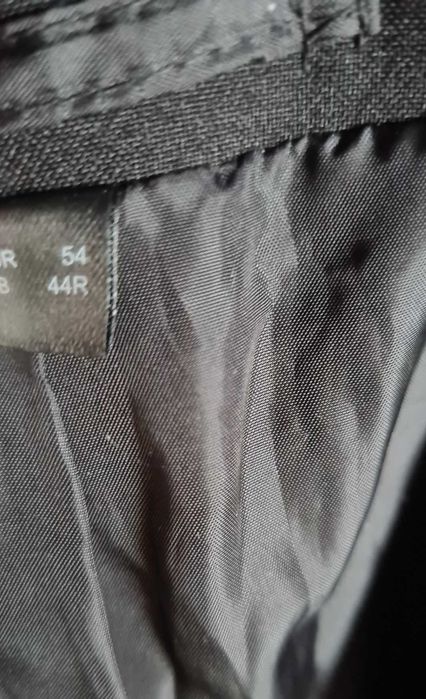 bonprix czarny męski garnitur roz 54,nowy