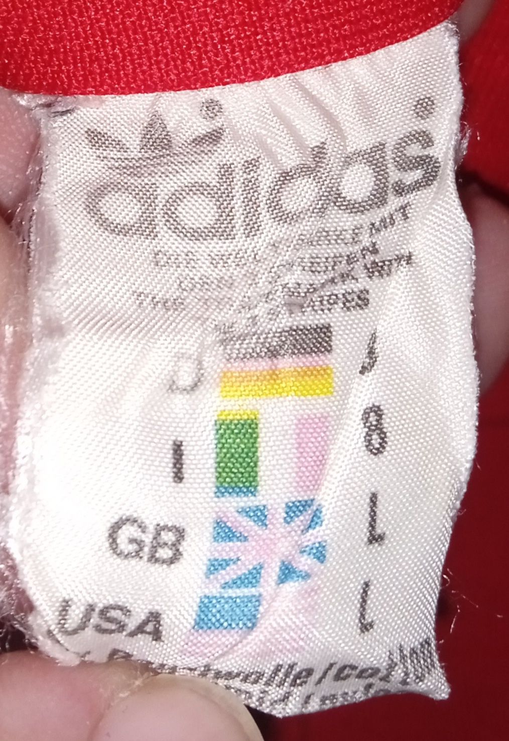 Винтажная кофта олимпийка Adidas L