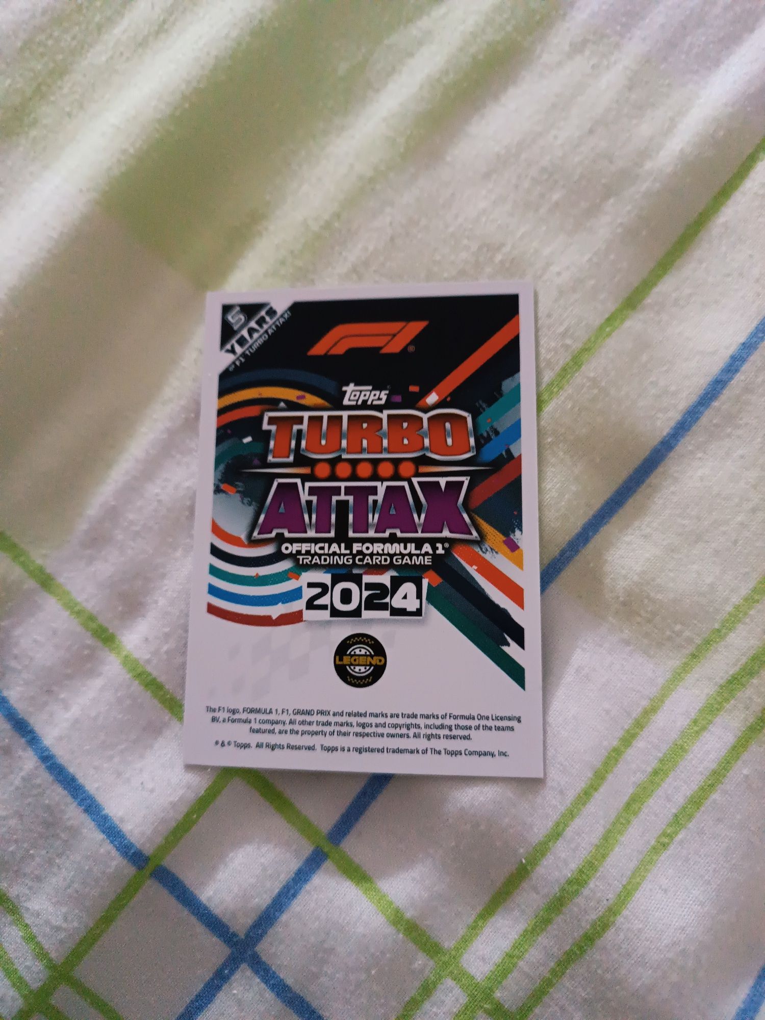 Turbo attax 2024 Alain Prost Gladiator