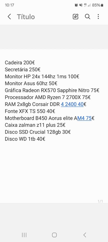 Computador Gaming