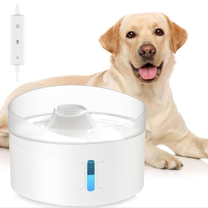 Автоматична поїлка для тварин NPET DF20 5L з контролером та підсвіткою