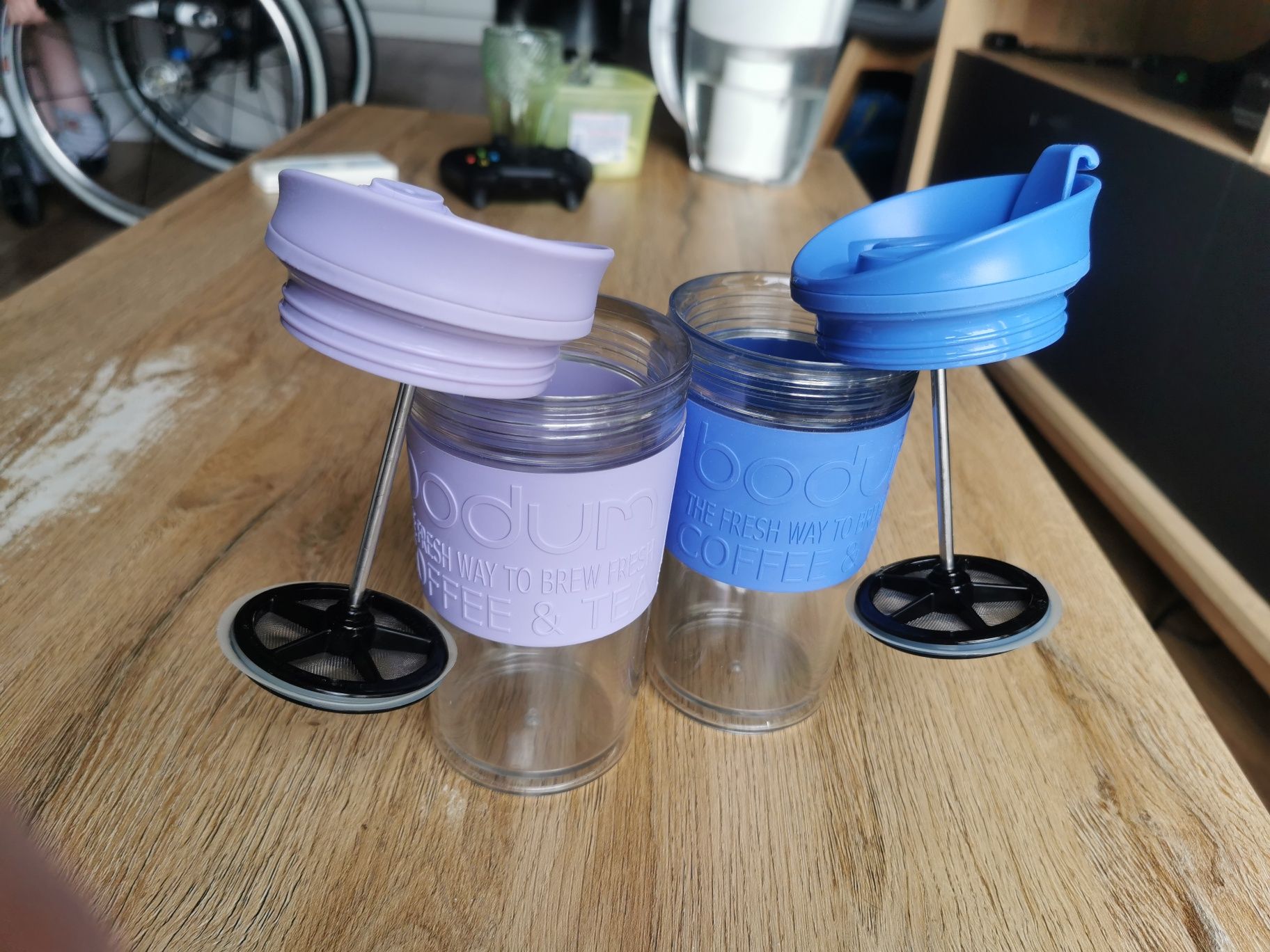 Bodum. Kubki z zaparzaczem. French press