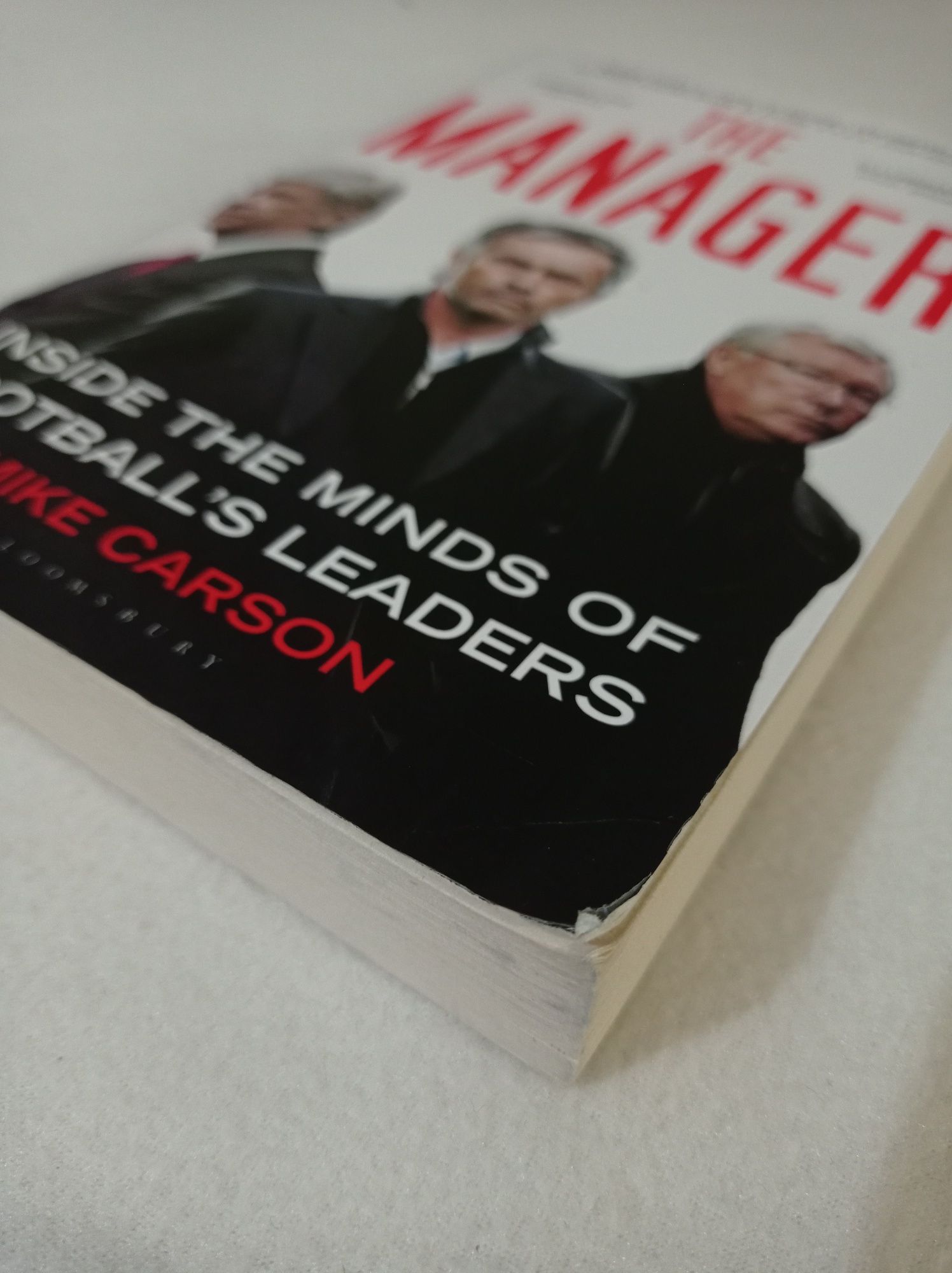 The manager - Mike Carson