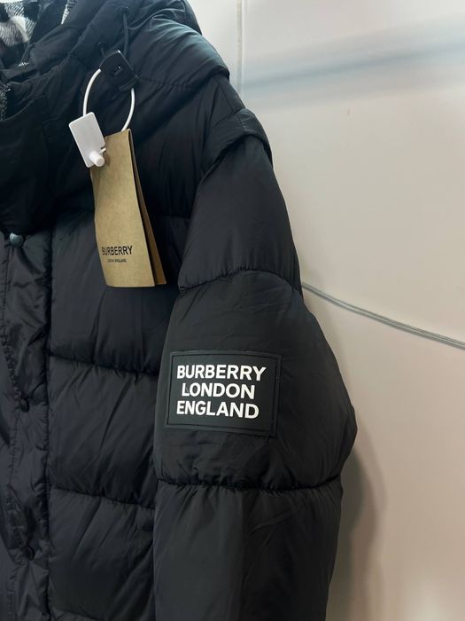 ‼️SALE‼️ Пуховик зимовий Burberry перетворюється в жилетку/mertra/polo