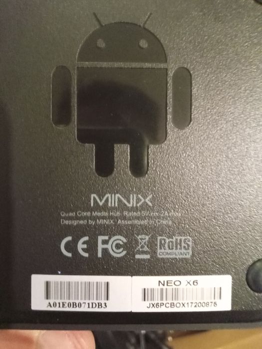 Box android Minix neo X6