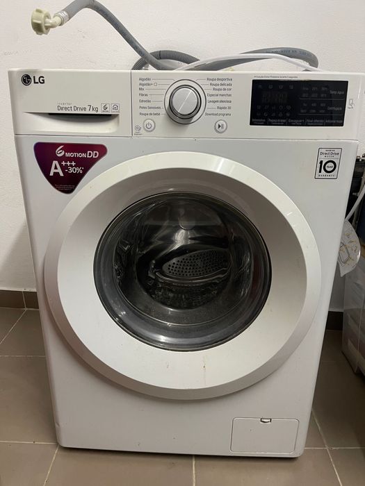 Máquina de Lavar LG 7kg - Inverter Direct Drive (A+++ -30%)