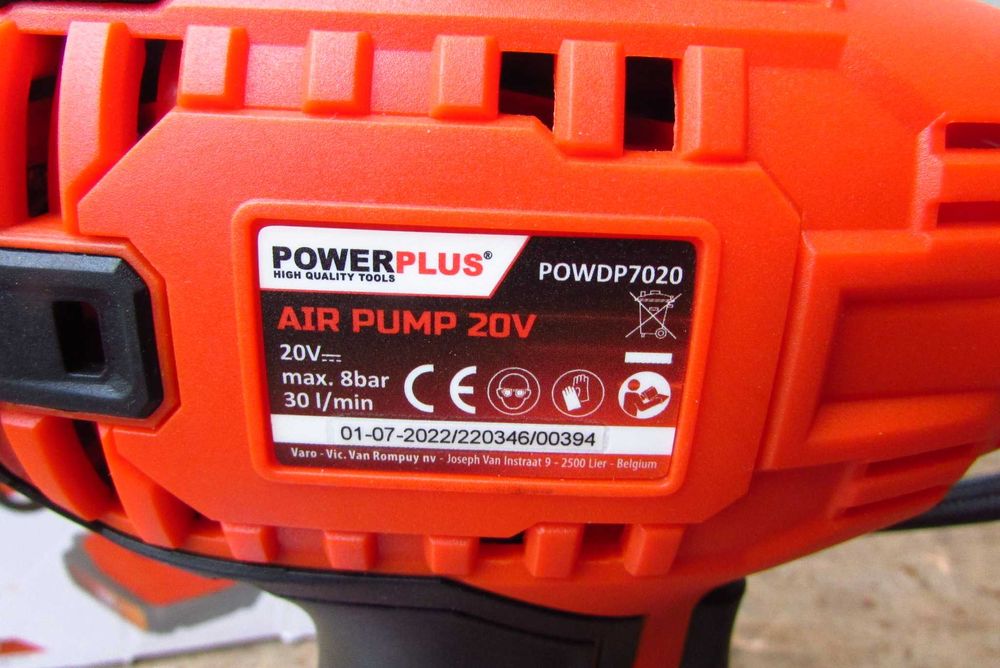 Акумуляторний компресор Powerplus powdp7020 (з Бельгії)