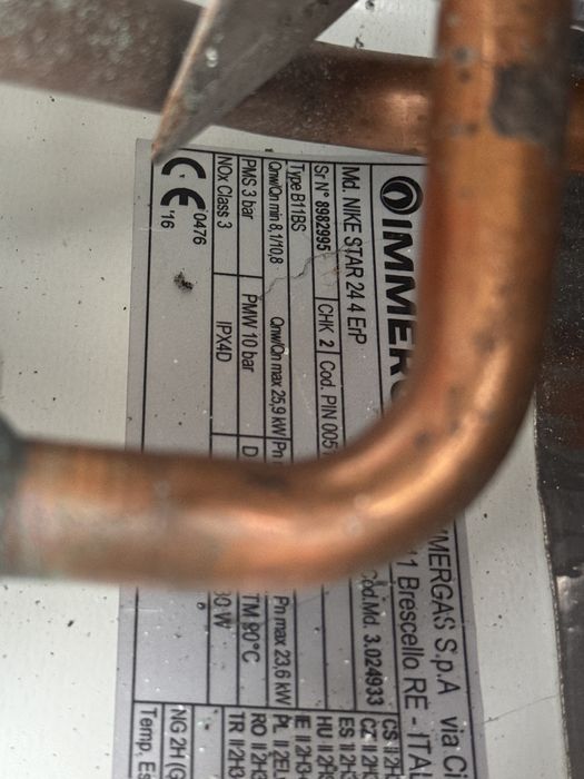 Immergas NIKE STAR 24 4 ERP dwufunkcyjny piec kocioł gazowy