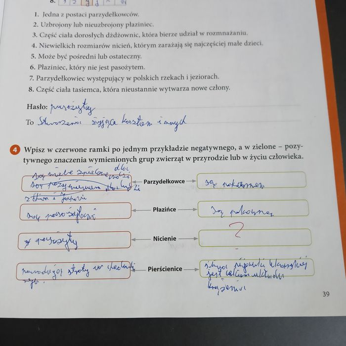 Zeszyt ćwiczeń biologia klasa 6 Puls życia Nowa Era 2022