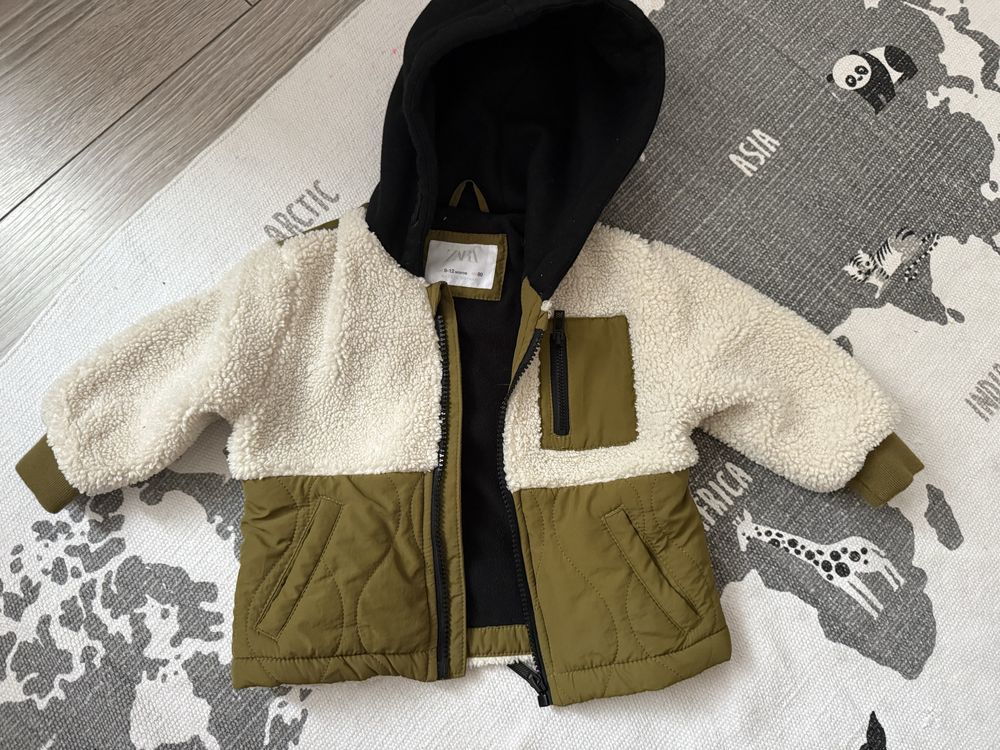 Куртка zara на осінь 9-12міс