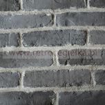 Płytki z cegły - grafitowe