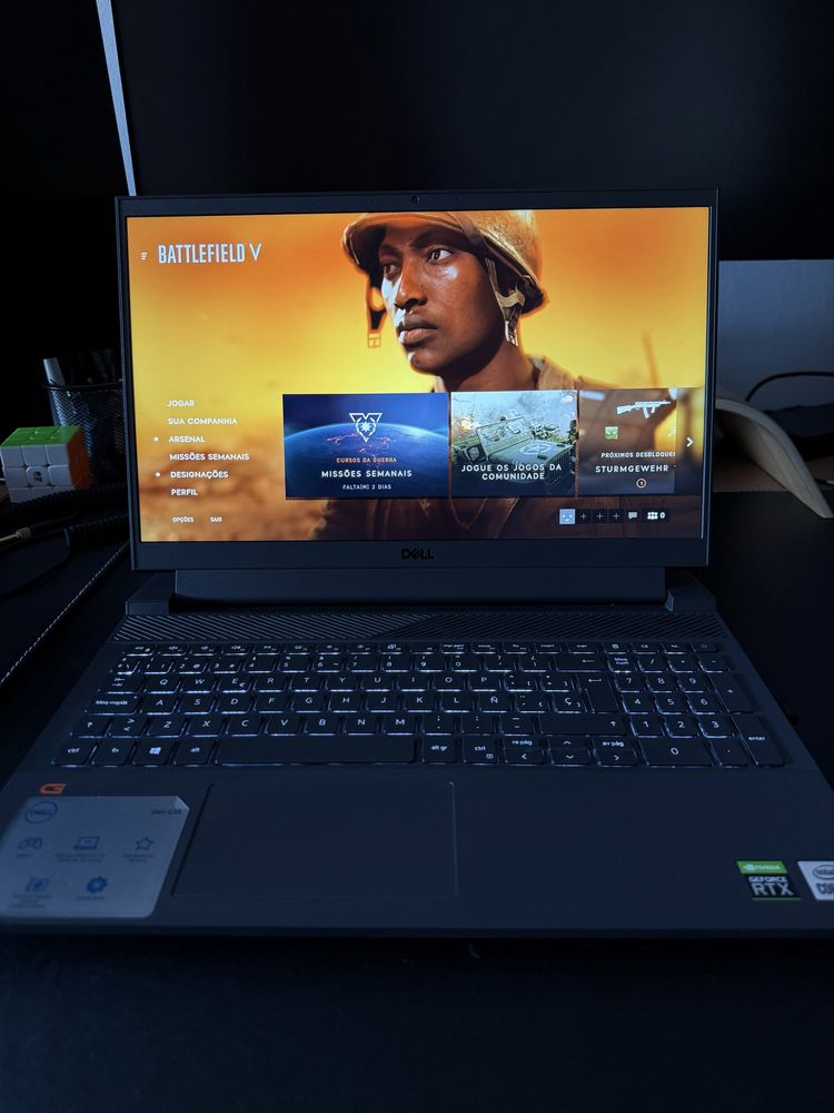 PC Gamer com Placa de Vídeo Nvídia RTX 3050 Dell G15 512GB SSD 8GB RAM