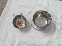 Comedouros de inox para animais
