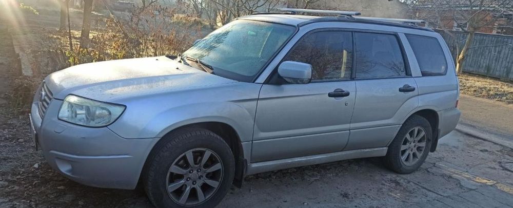 Алюминевые перемычки TW9-G9 на Subaru Forester 2 (кузов SG)