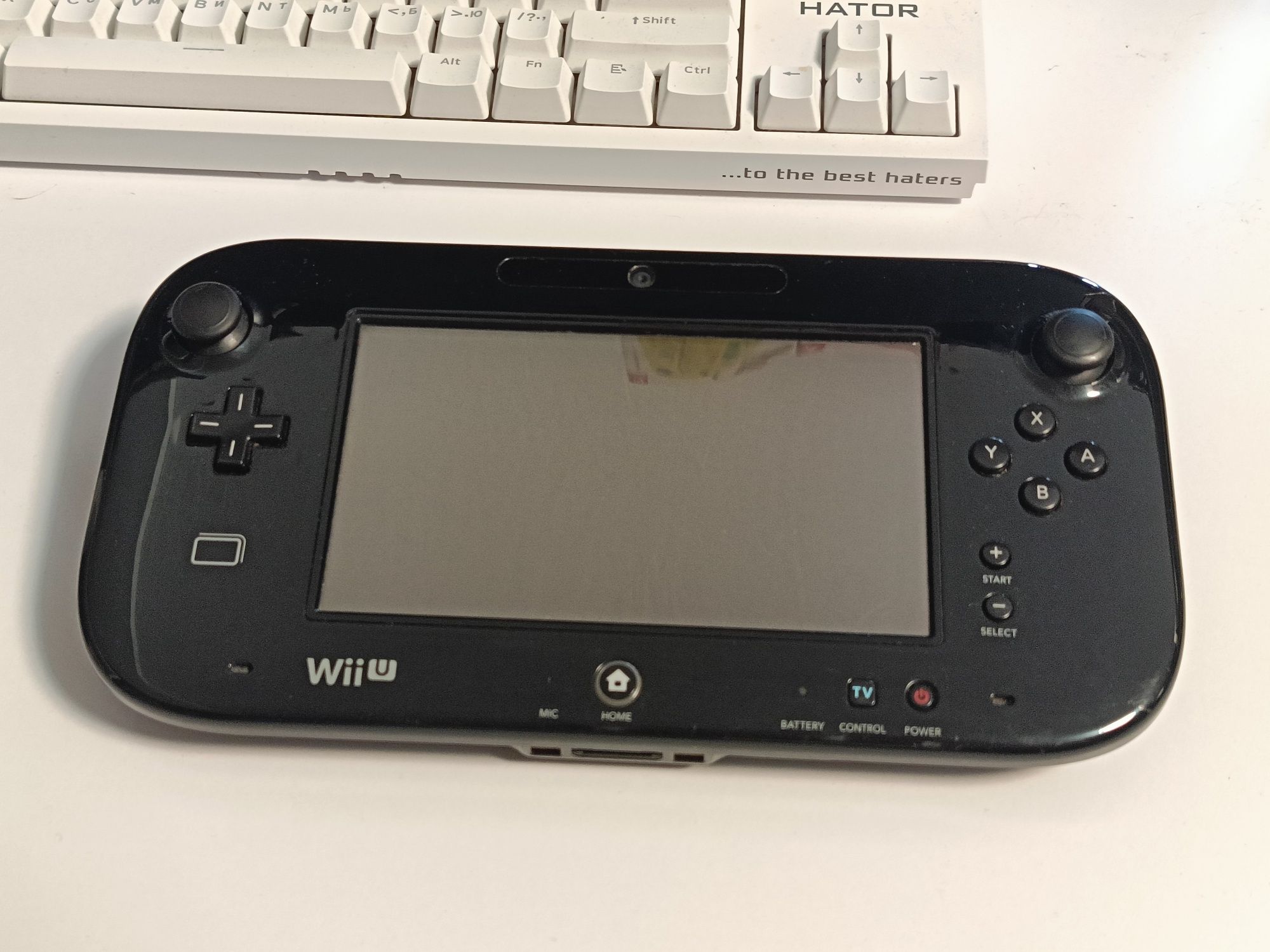 Nintendo Wii U gamepad