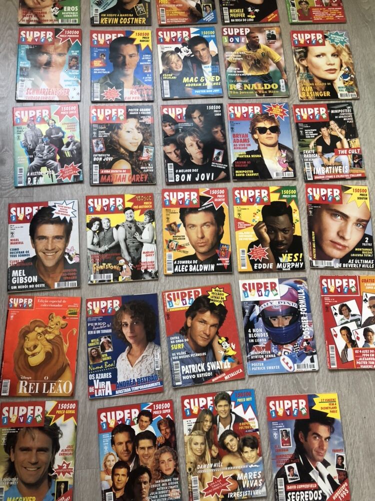 29 revistas do Super Jovem