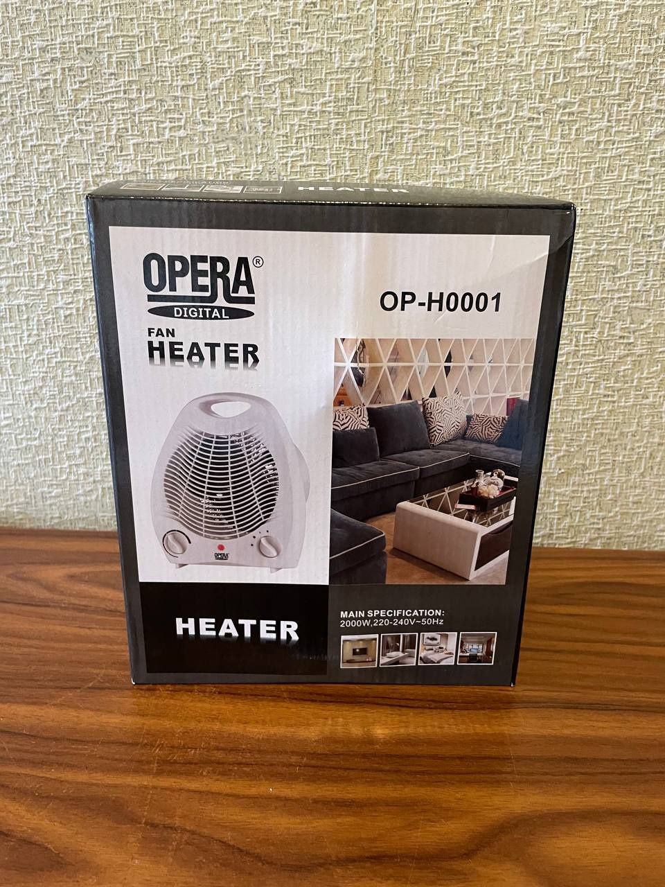 Тепловентилятор  Opera OP H0001  обігрівач обогреватель дуйка дуйчик