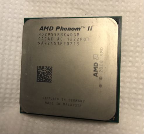 Процессор AMD АМ3 Phenom II X4 955 Black Edition 4*3,2Ггц