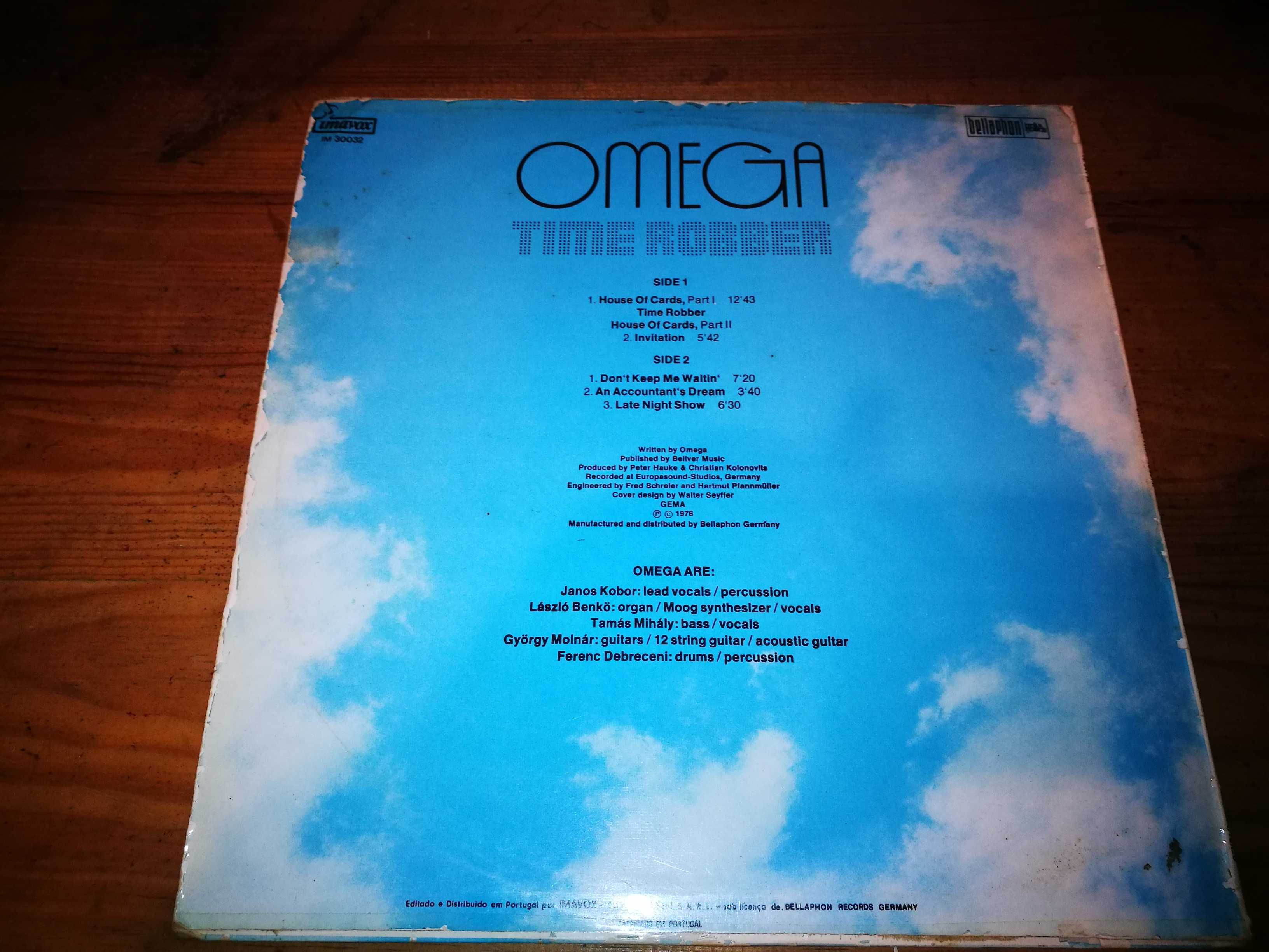OMEGA (Prog Rock) - Time Robber LP