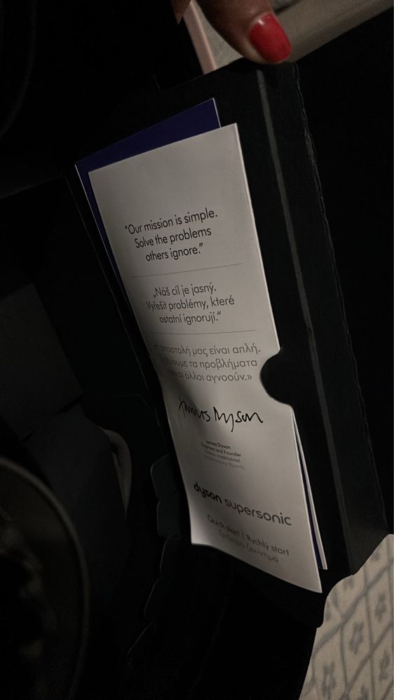 Secador Dyson Supersonic NOVO