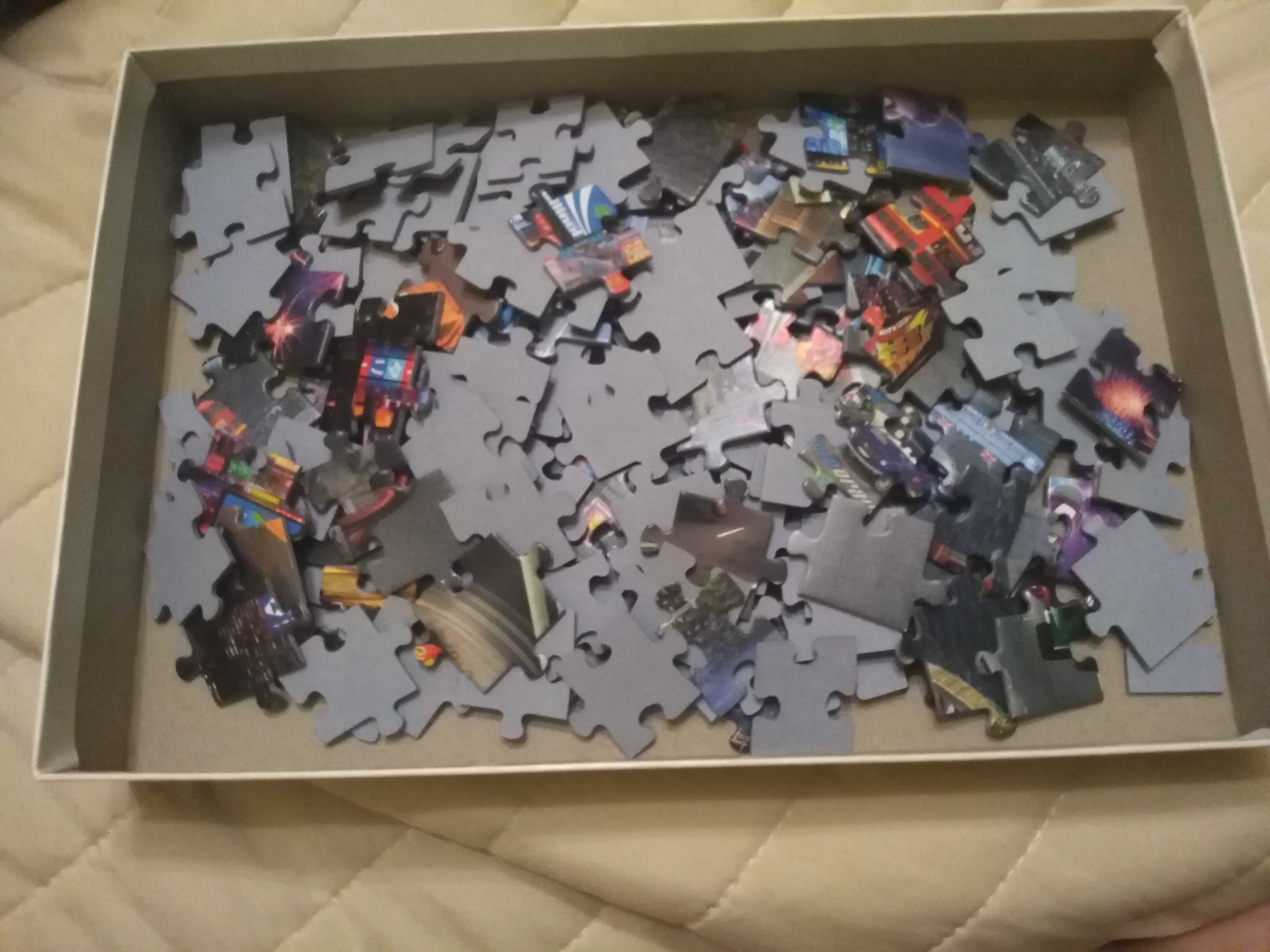 puzzle z filmu auta 160 elementy