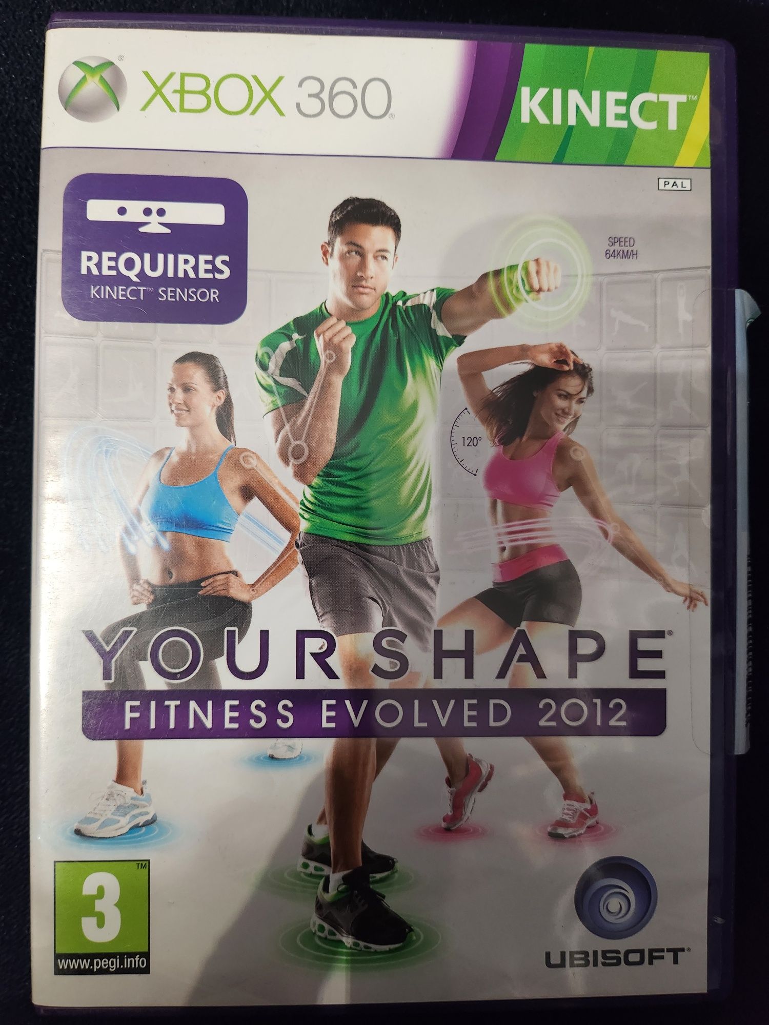 YourShape Fitness Evolved 2012 Gra Kinect Xbox 360
