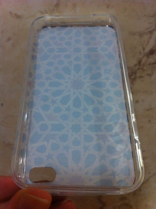 Capa para iPhone 4/4S com belíssimo padrão de azulejo árabe - NOVA!