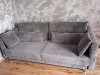 Sofa rozkładana z funkcją spania dwa pojemniki