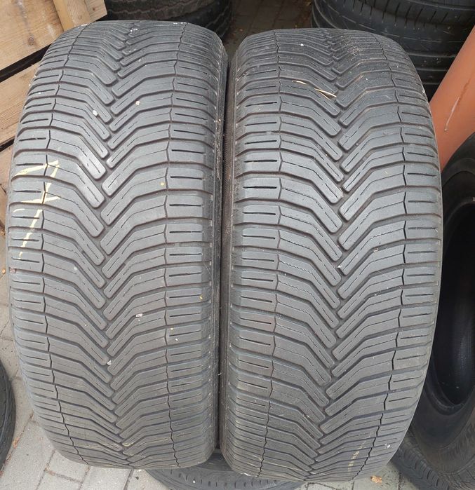 opony całoroczne 225/55 R18 Michelin 4mm