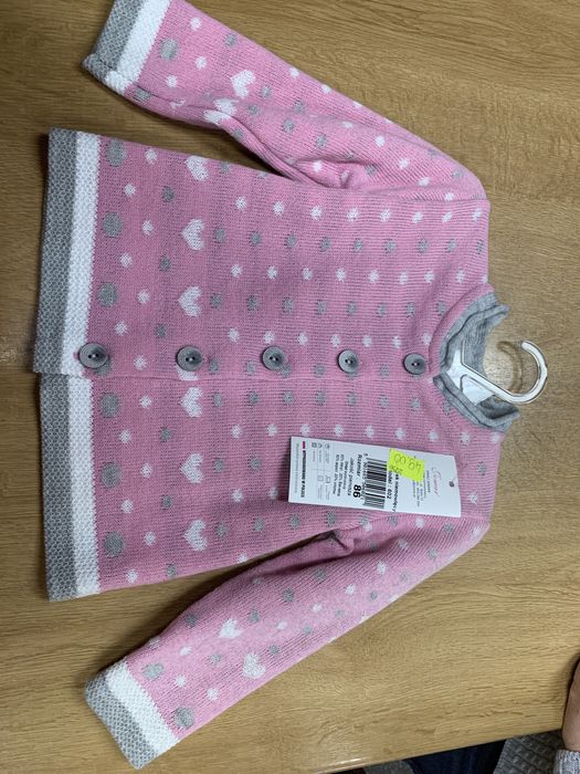 Sweterek dziewczecy r. 86cm