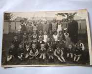 1939 stara fotografia -zdjecie klasowe