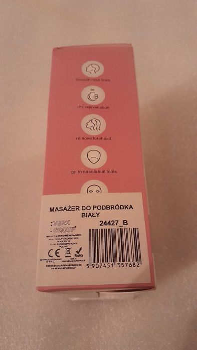 masażer do ujędrniania szyi, twarzy EMS LIFTING PODPRÓDKA  EMS 3w1