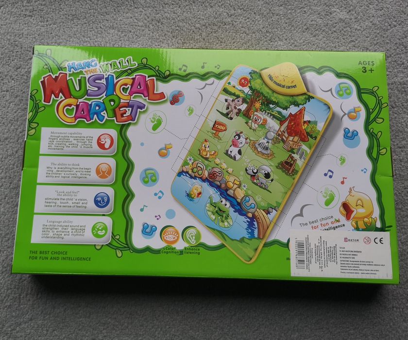 Interaktywna mata muzyczna dla dzieci. Świeci śpiewa