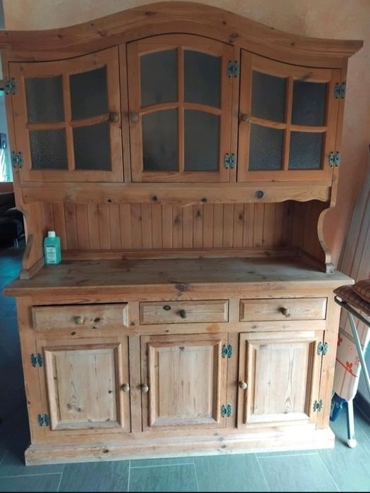 Kredens kuchenny stylowy drewno  z transportem