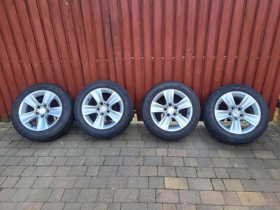 BMW X3 X5 F10 E60 E90 E46 Alu felgi lato 225/55 17 koła Bridgestone