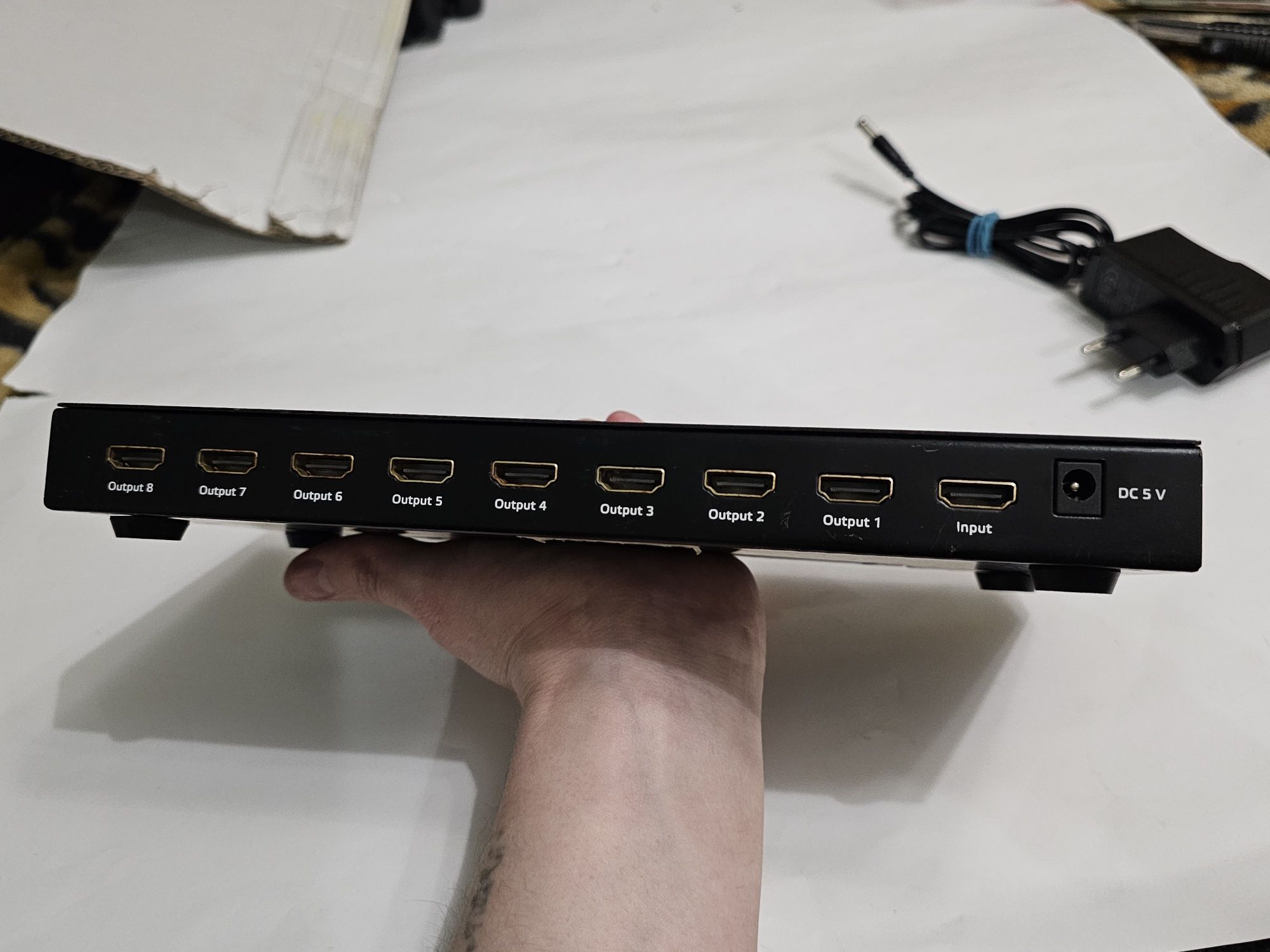 Не Справний Сплітер Розгалужувач HDMI інтерфейсу Cablexpert HDI 8