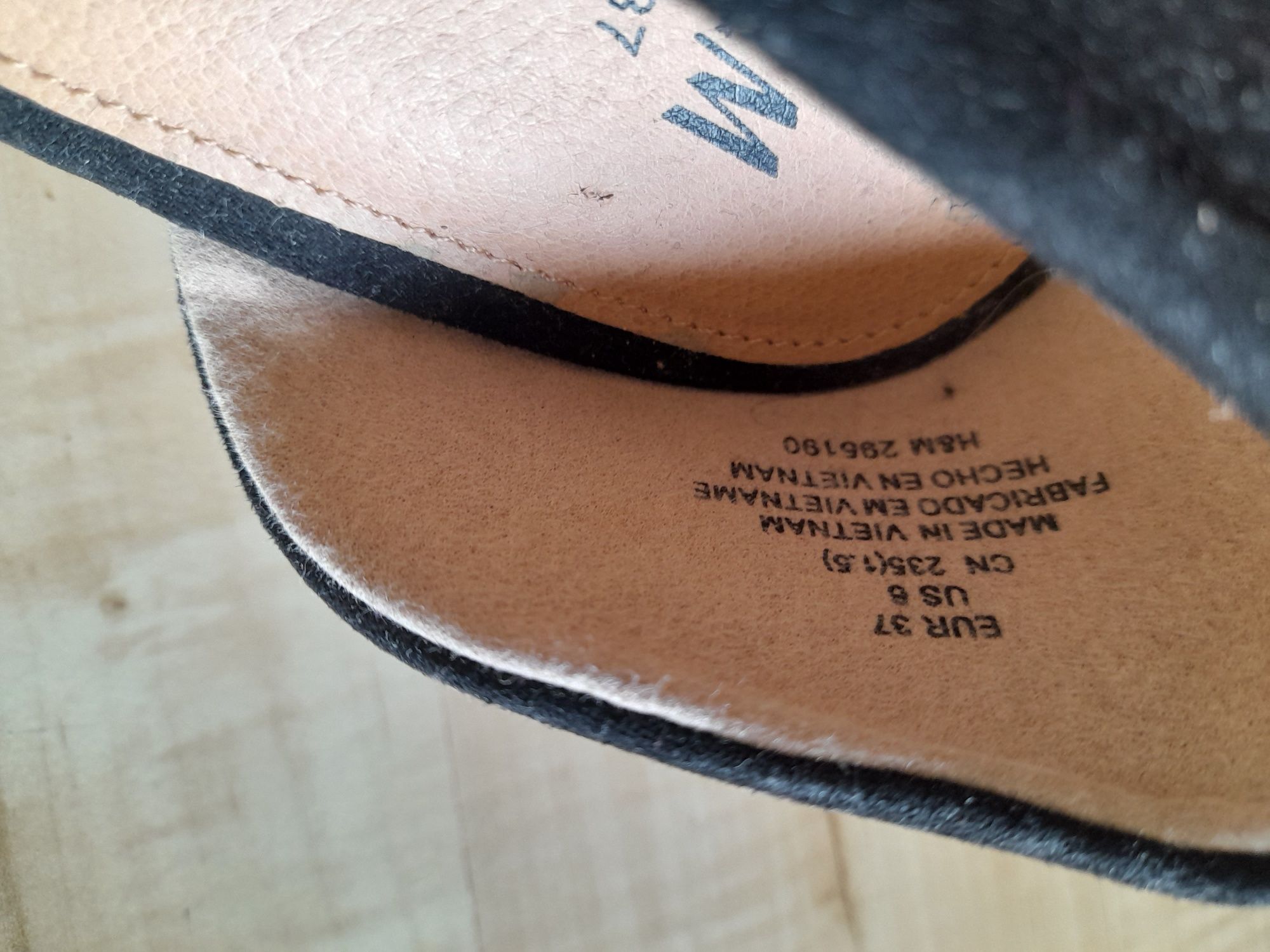 Sandałki buty platforma H&M 37