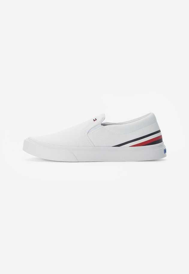 OKAZJA Tommy Hilfiger białe wsuwane buty trampki slip-on sklep 339zł