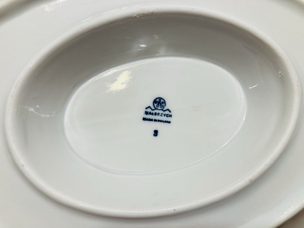 Sosjerka i półmisek porcelana Walbrzych
