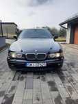 BMW E39 2002 V8 540i 286 KM Czarna Lift Sedan Automat M Pakiet Klasyk