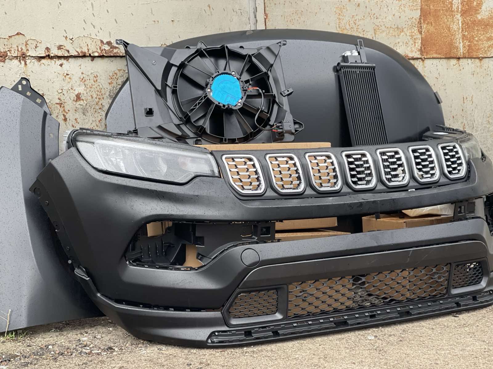 Фара Jeep Compass 2022-2022/бампер Jeep compass 2021/2022/2023