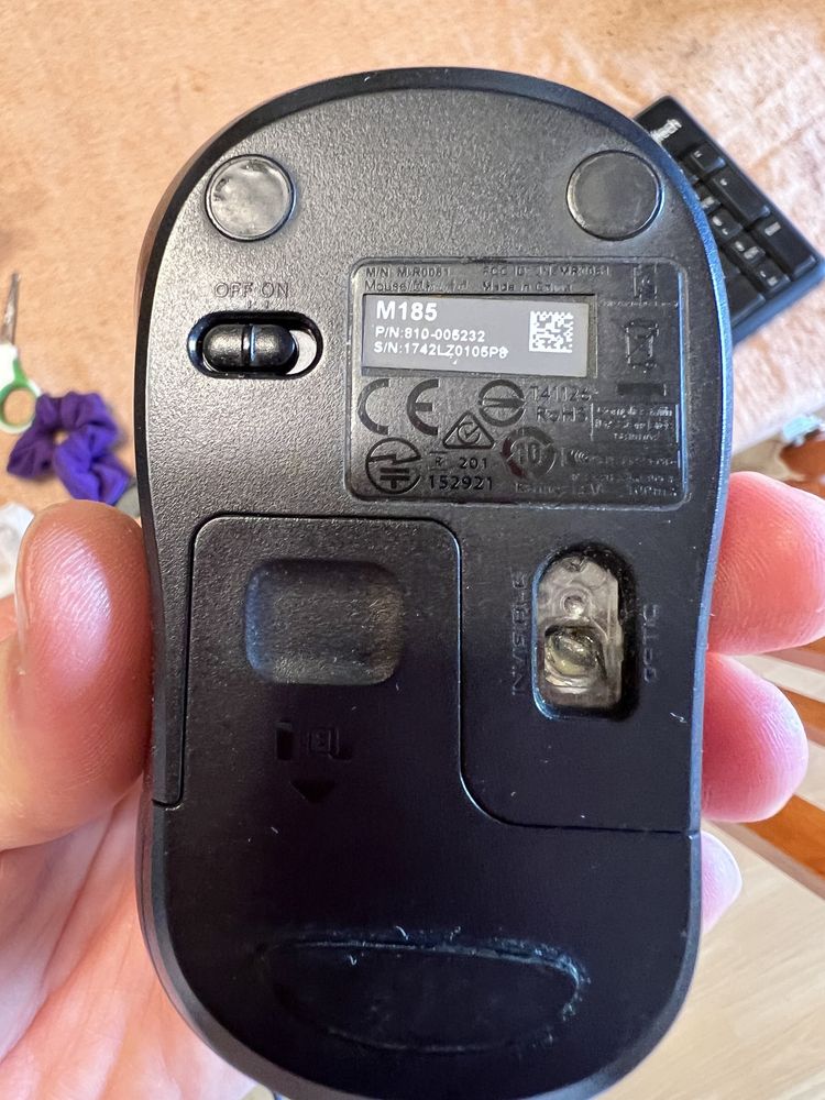 LOGITECH MK270 клавіатура + мишка (бездротові)