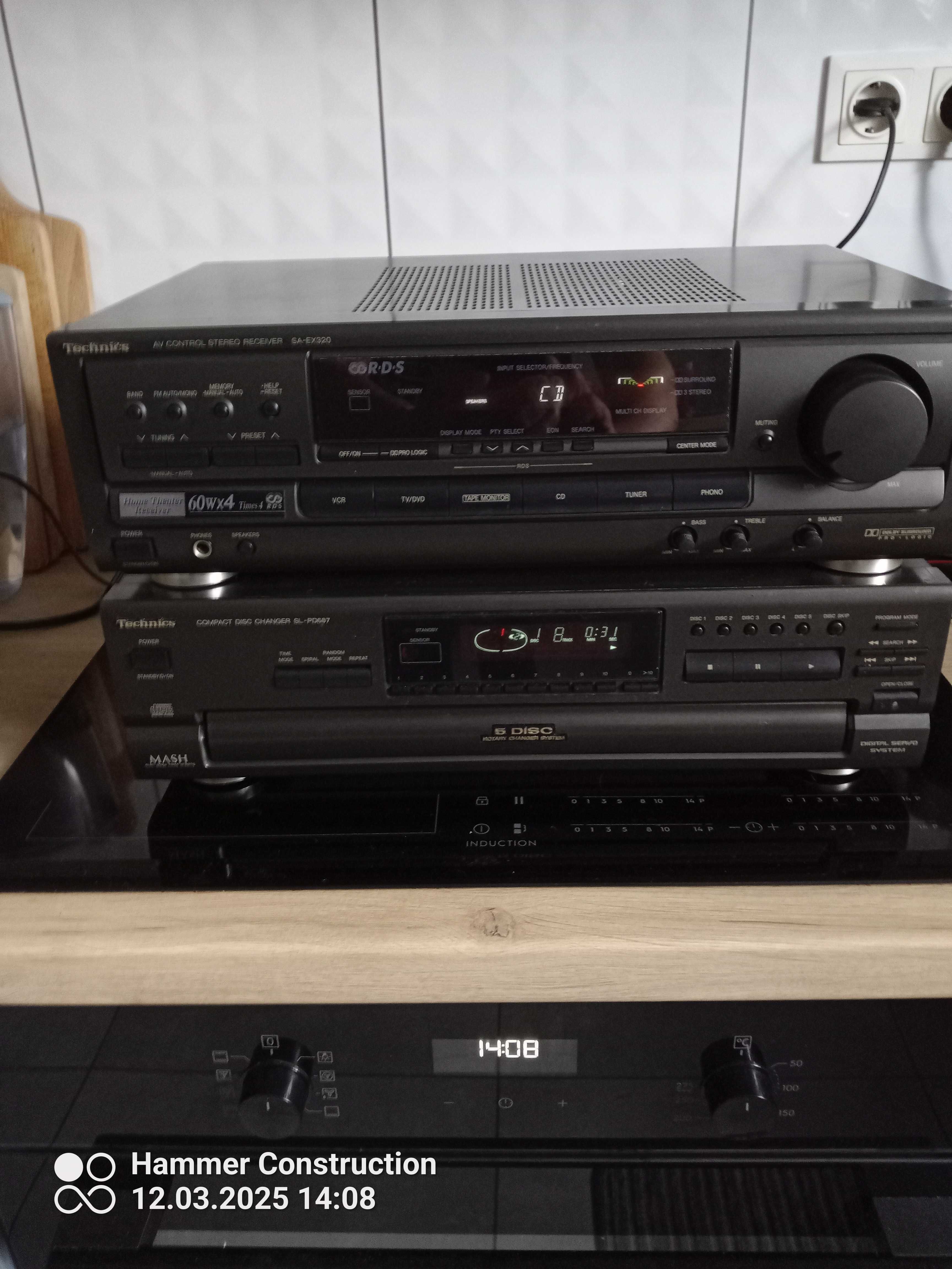 Sprzedam Super Technics SA-EX 320 i SL-PD 687 + Oryg. Pilot