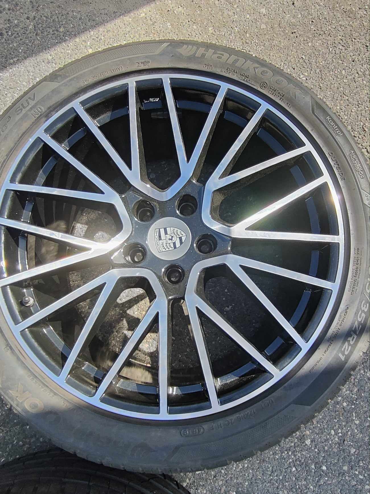 Alufelgi 21" Porsche Cayenne turbo 5x130 oryginał