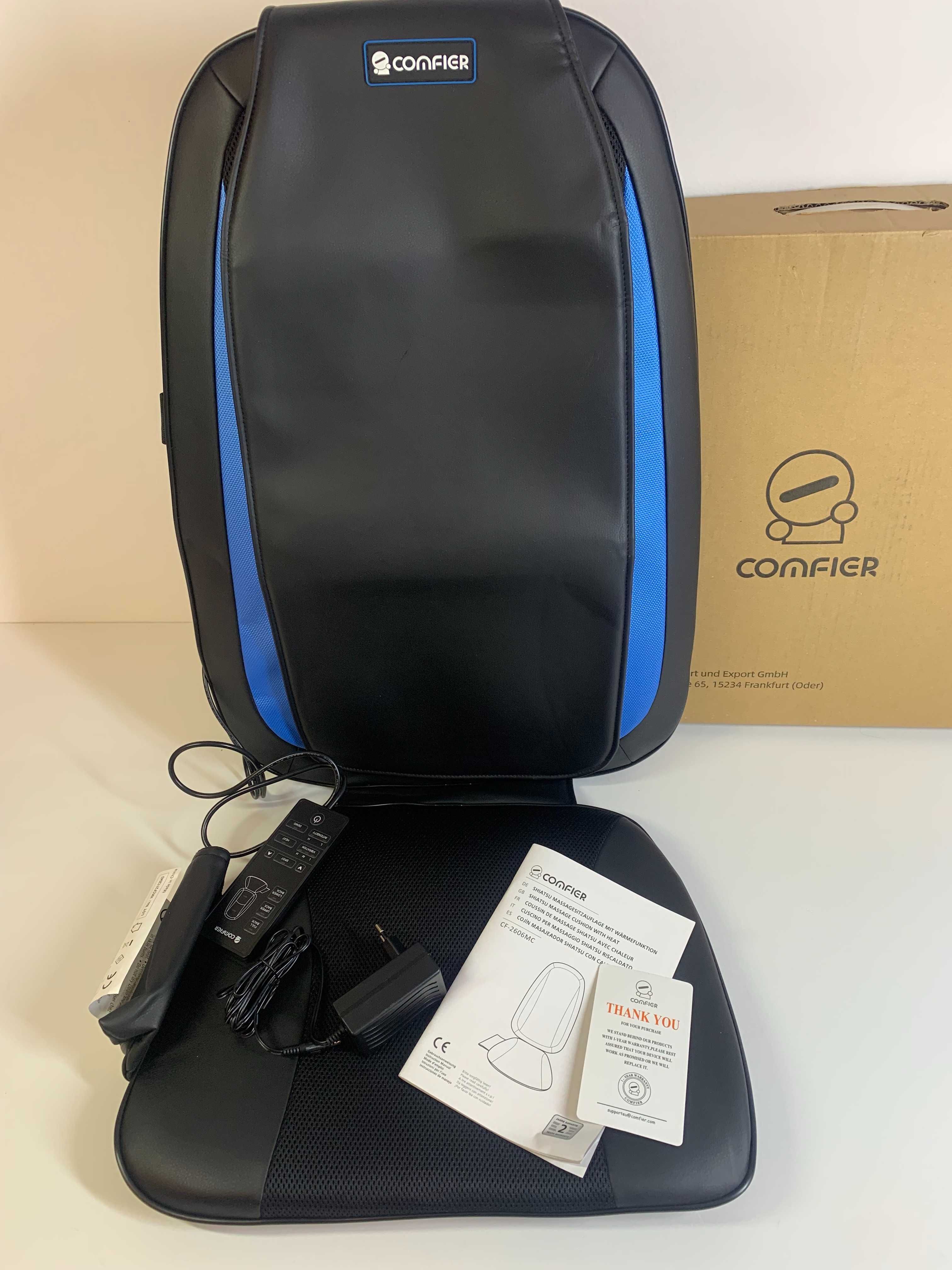 COMFIER CF-2606MC(EU) Fotel Masażer Shiatsu z ogrzewaniem masaż pleców