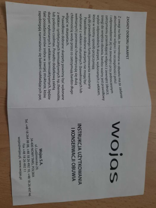 Nowe Buty Taktyczne Wojas 938M rozmiar 42