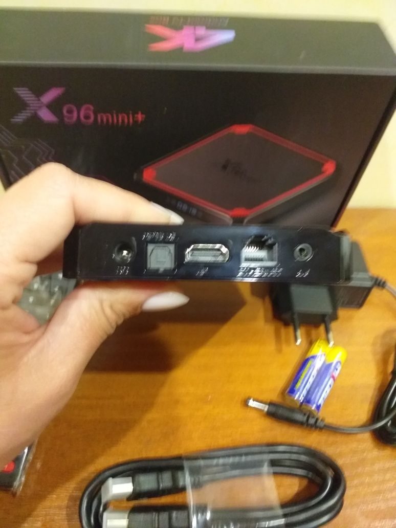 Андроїд приставка X96mini+