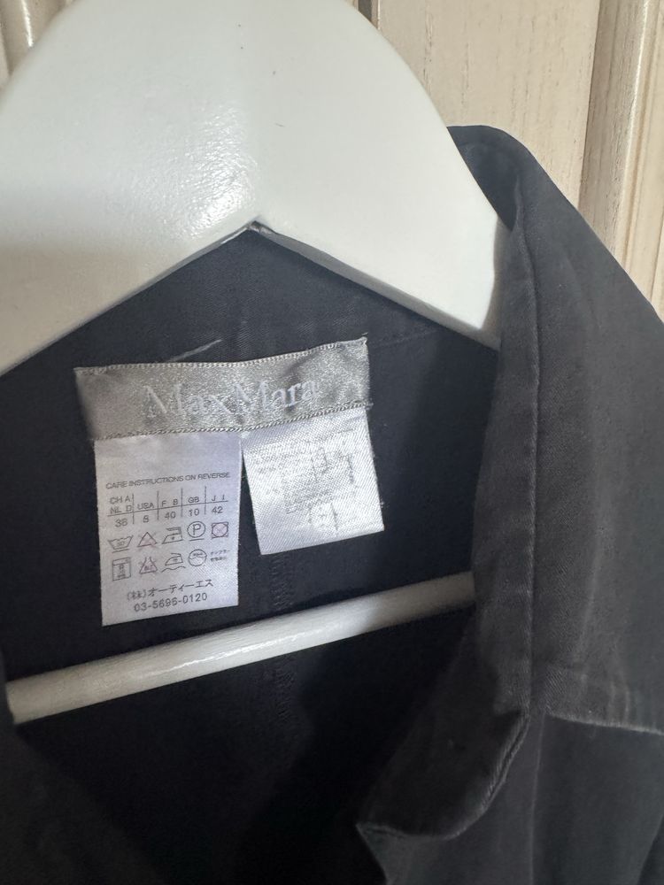 Suknia max mara czarny ala jeans